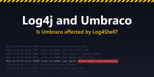 Card Image for Log4j: Is Umbraco affected by the LogShell exploit?